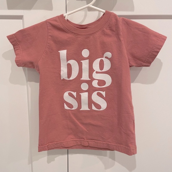 Big Sis 2T t-shirt by sweet wink, EUC - Picture 1 of 2